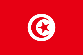 Tunesiens flag