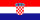 Kroatiens flag