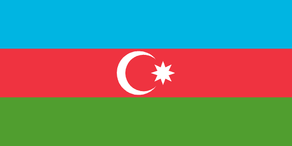 Aserbajdsjans flag