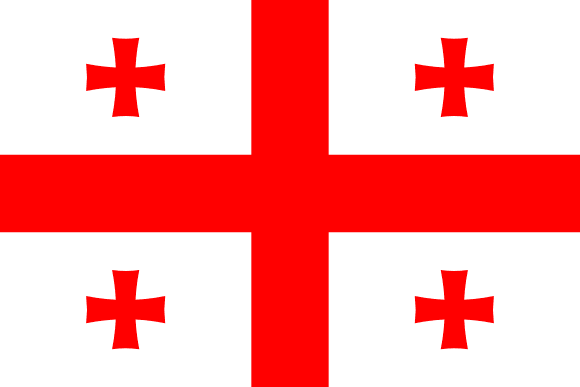 Georgiens flag