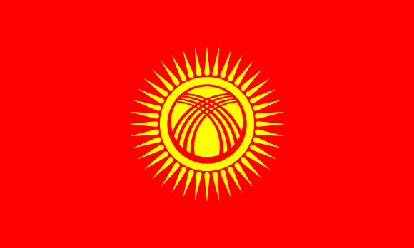 Kirgisistans flag