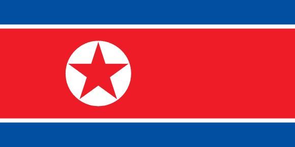 Nordkoreas flag