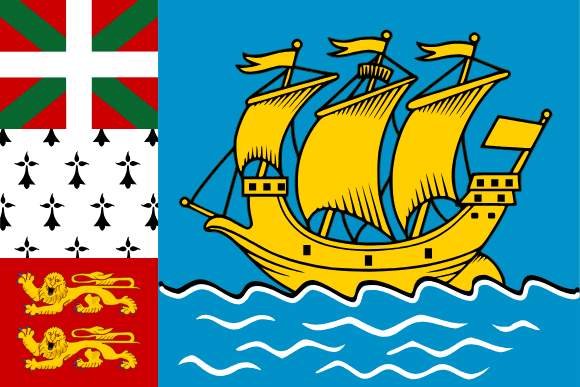 Saint Pierre og Miquelons flag