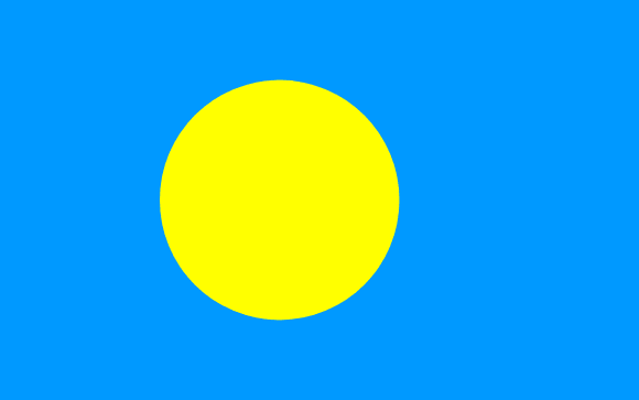 Palaus flag