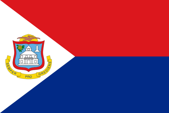 Sint Maarten's flag