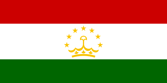 Tadsjikistans flag