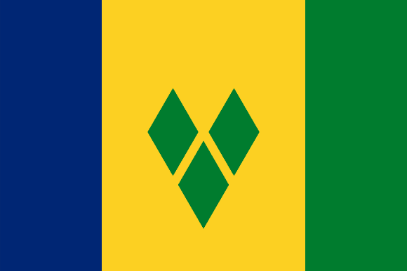 Saint Vincent og Grenadinernes flag