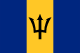 Barbados' flag