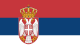 Serbiens flag