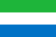 Sierra Leones flag