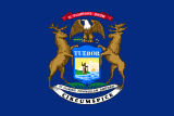 Michigans flag