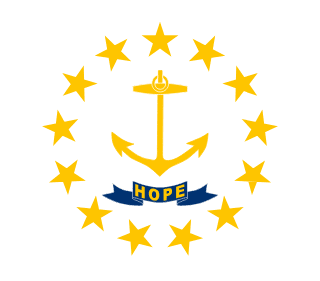 Rhode Islands flag