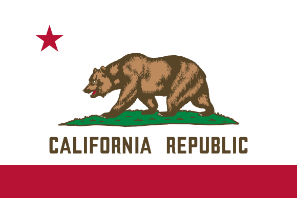 Californiens flag