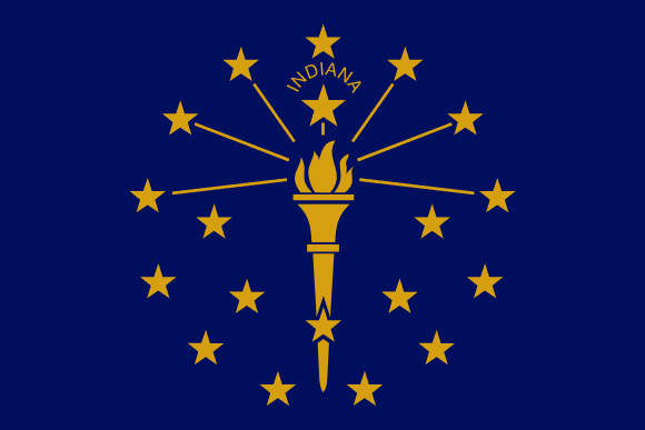 Indianas flag