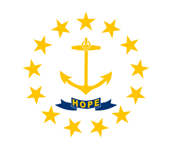 Rhode Islands flag