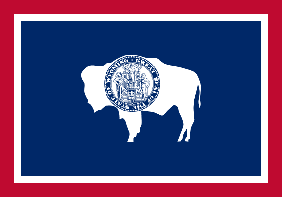 Wyomings flag